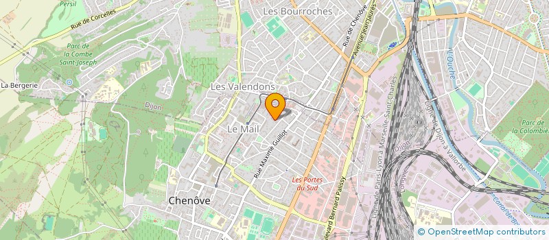 localisation de l'entreprise HADASSA à CHENOVE