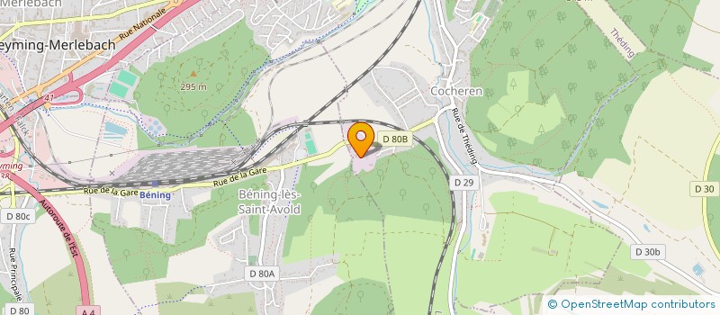 localisation de l'entreprise HADD  COCHEREN