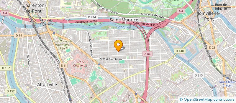 localisation de l'entreprise HADDA à MAISONS-ALFORT