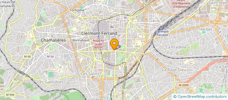 localisation de l'entreprise HADDAD  CLERMONT-FERRAND