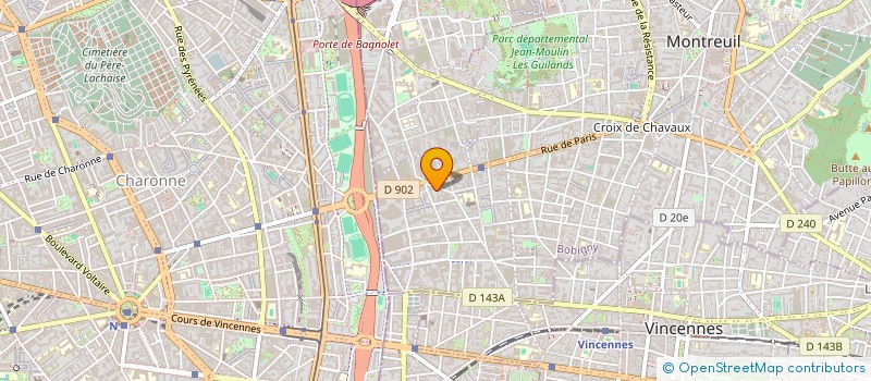 localisation de l'entreprise HADDAD A CAR à MONTREUIL