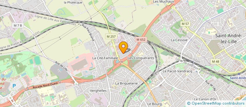 localisation de l'entreprise HADDAD DOM à LAMBERSART