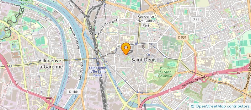 localisation de l'entreprise HADDAD-MEIMOUN  SAINT-DENIS