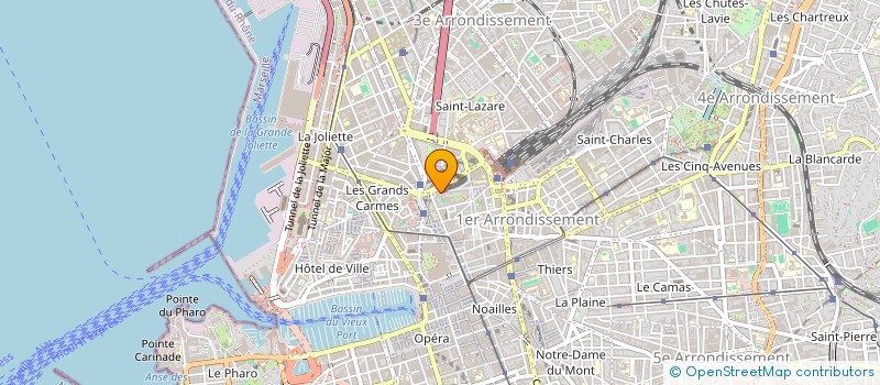 localisation de l'entreprise HADDAD MUSTAPHA ET A KORCHALI à MARSEILLE