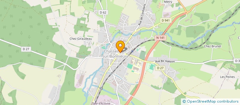 localisation de l'entreprise HADDAD TACOS à LE BLANC