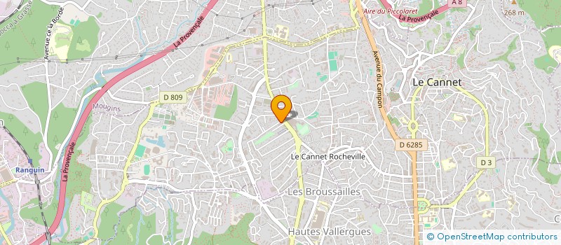 localisation de l'entreprise HADDAJI RENOVATION à LE CANNET