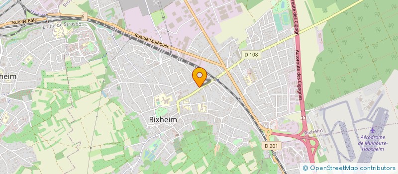 localisation de l'entreprise HADDOCK  RIXHEIM