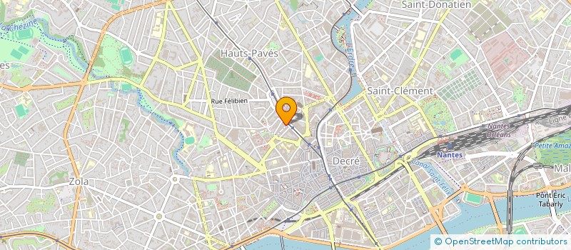 localisation de l'entreprise HADDOCK à NANTES