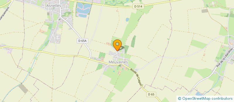 localisation de l'entreprise HADDOCK  MEUVAINES