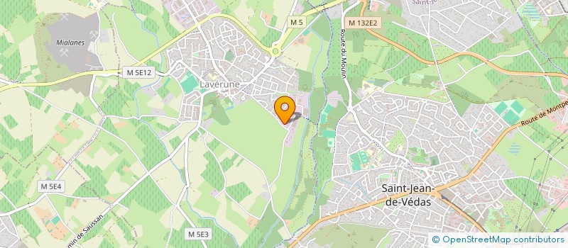 localisation de l'entreprise HADDOCK  LAVERUNE