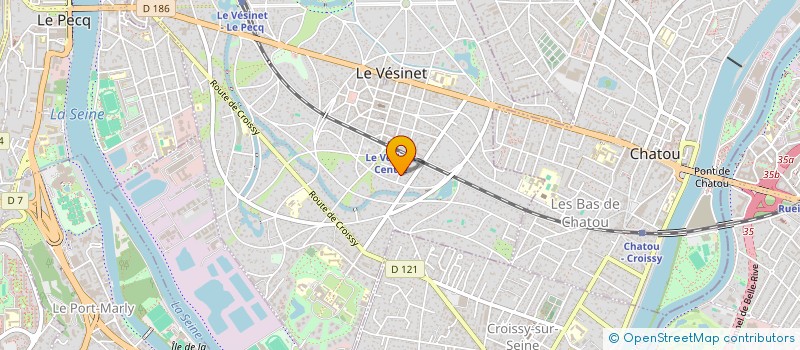 localisation de l'entreprise HADDOCK  LE VESINET