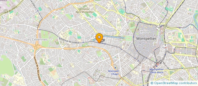 localisation de l'entreprise HADDOUCHE & HADDOUCHE à MONTPELLIER