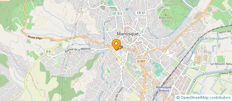 localisation de l'entreprise HADE - AURORE DUGUE à MANOSQUE