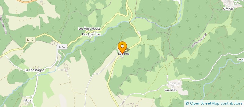 localisation de l'entreprise HADENA  SAINT-JUST-PRES-BRIOUDE