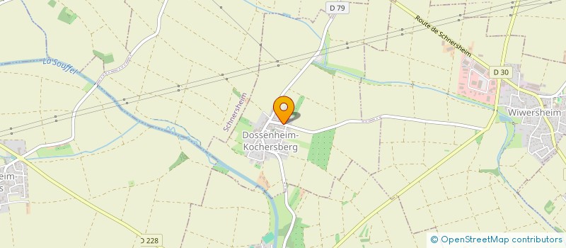 localisation de l'entreprise HADES  DOSSENHEIM-KOCHERSBERG