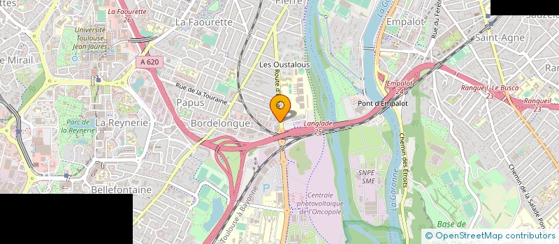 localisation de l'entreprise HADES à TOULOUSE