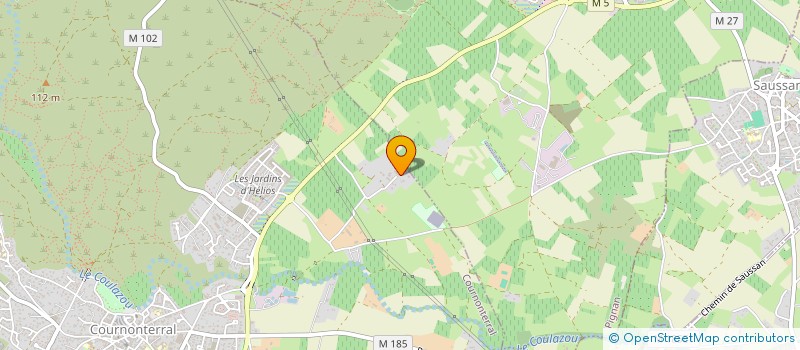 localisation de l'entreprise HADES PROMOTION à COURNONTERRAL