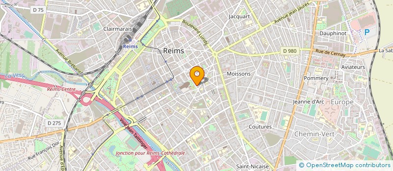 localisation de l'entreprise HADEST à REIMS