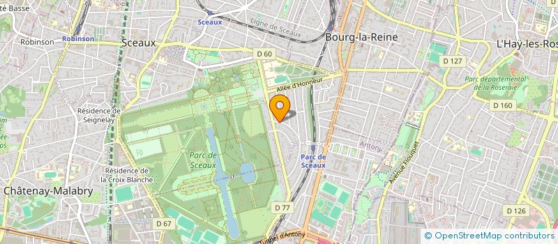 localisation de l'entreprise HADI à SCEAUX