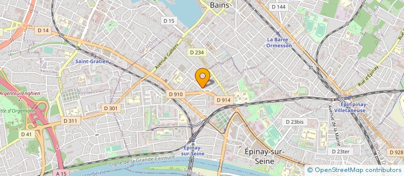 localisation de l'entreprise HADI à EPINAY-SUR-SEINE
