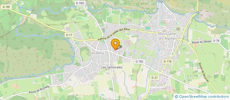 localisation de l'entreprise HADIDA-PASCAL  PARADOU