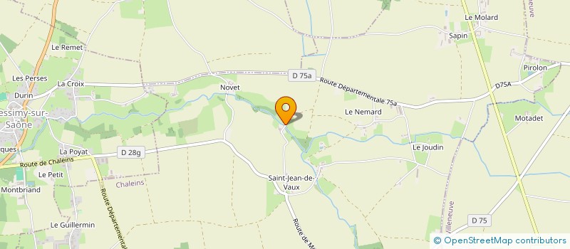 localisation de l'entreprise HADIDANE INES  CHALEINS