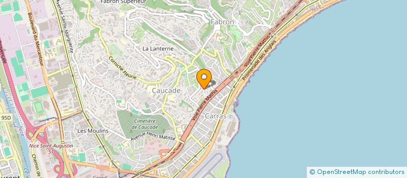 localisation de l'entreprise HADIEH à NICE