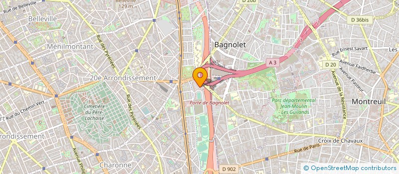 localisation de l'entreprise HADILE EXPRESS  BOBIGNY