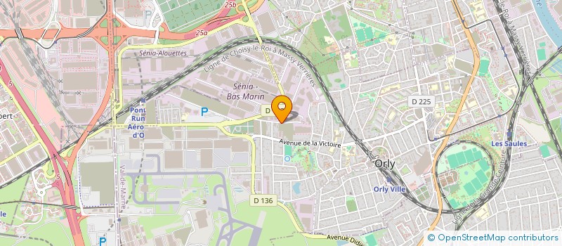 localisation de l'entreprise HADISA  ORLY