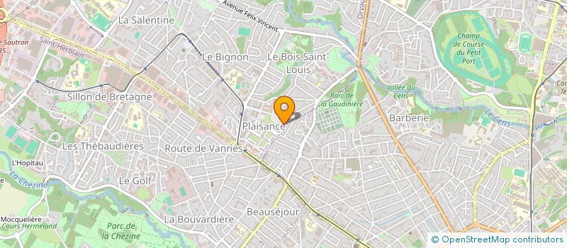 localisation de l'entreprise HADJA SAMIRA LA MERVEILLE à ORVAULT