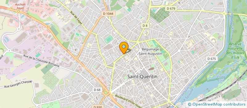 localisation de l'entreprise HADJEB à SAINT-QUENTIN