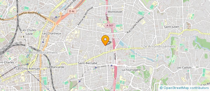 localisation de l'entreprise HADJEDJ  MARSEILLE