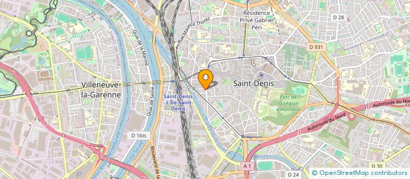 localisation de l'entreprise HADJOUTI TRANSMEZ à SAINT-DENIS
