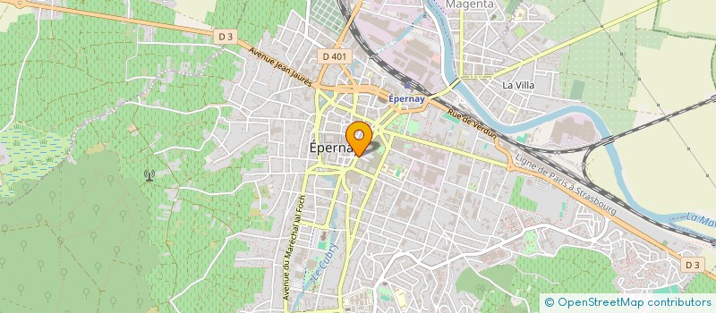 localisation de l'entreprise HADOKY à EPERNAY