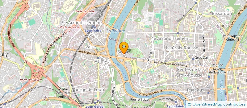 localisation de l'entreprise HADOM ETANCHEITE à LYON