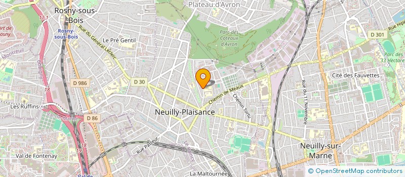 localisation de l'entreprise HADOMUS à NEUILLY-PLAISANCE