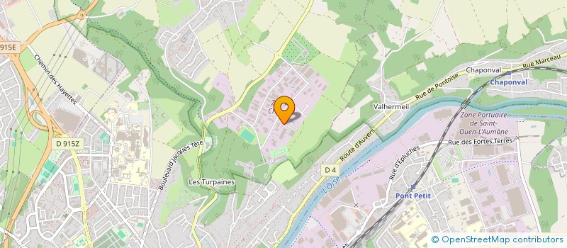 localisation de l'entreprise HADRICURT  ENNERY