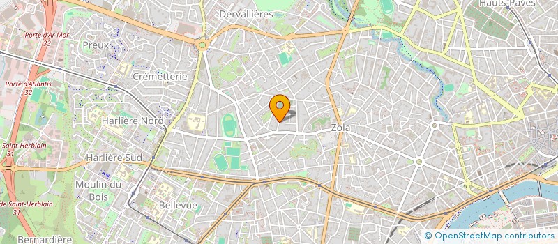 localisation de l'entreprise HADRIELLE  NANTES