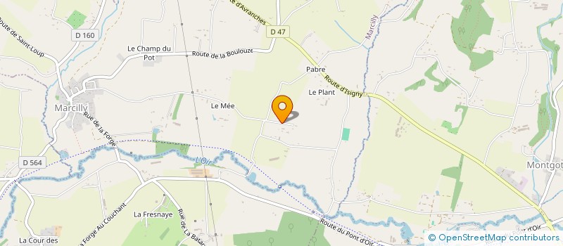 localisation de l'entreprise HADRIEN LA JOB  MARCILLY