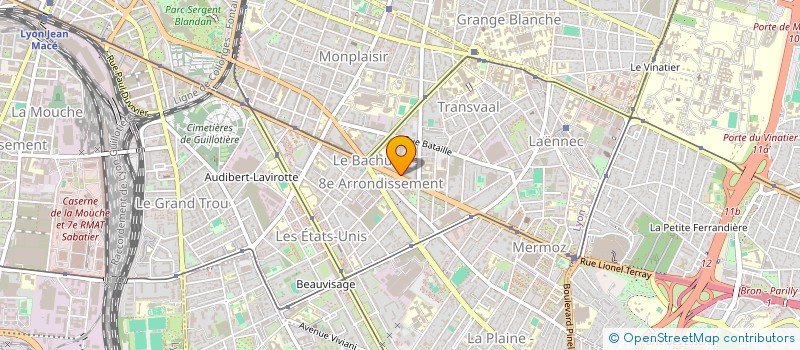 localisation de l'entreprise HADRINA2 à LYON