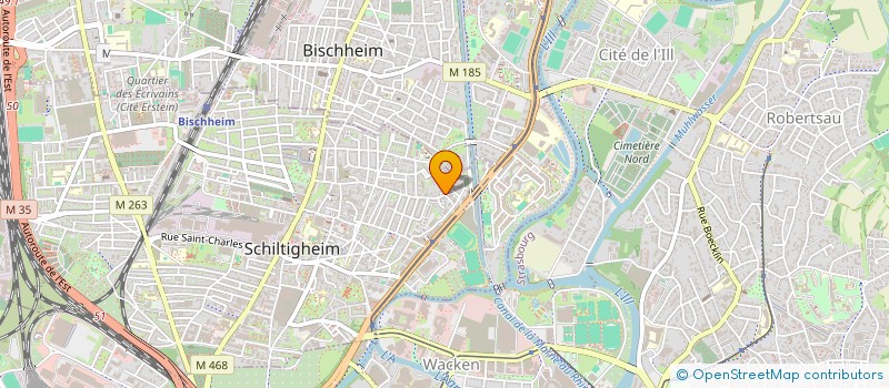 localisation de l'entreprise HADRITECH  SCHILTIGHEIM