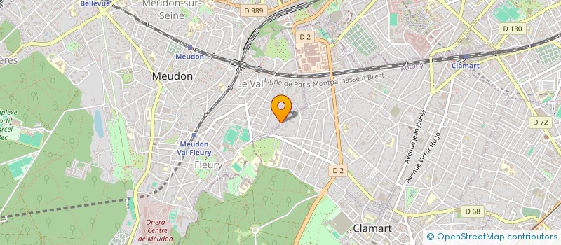 localisation de l'entreprise HADRUMETE à MEUDON