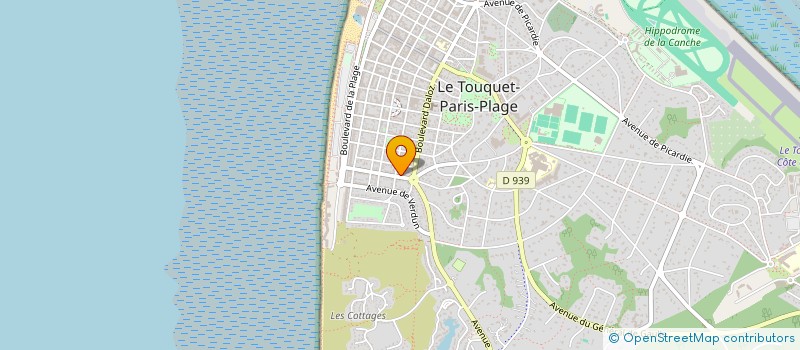 localisation de l'entreprise HAEC OTIA à LE TOUQUET-PARIS-PLAGE