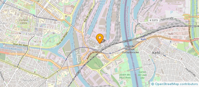 localisation de l'entreprise HAEGER & SCHMIDT LOGISTICS à STRASBOURG