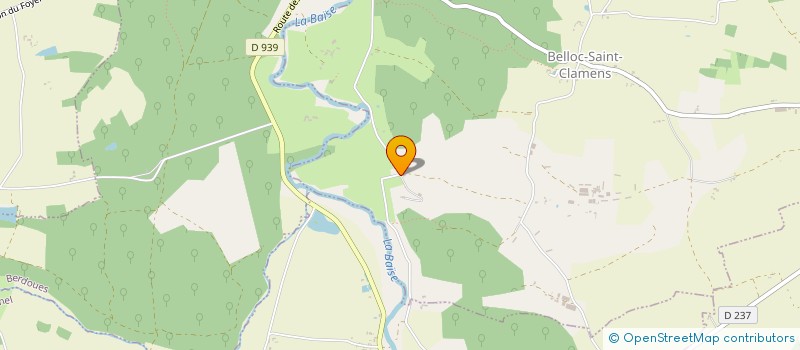 localisation de l'entreprise HAELIS  BELLOC-SAINT-CLAMENS