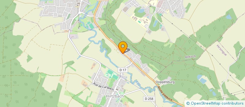 localisation de l'entreprise HAEMCO  HIRTZBACH