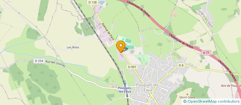 localisation de l'entreprise HAEP3  POUGUES-LES-EAUX