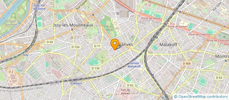 localisation de l'entreprise HAEUSSER                      SIMON  VANVES