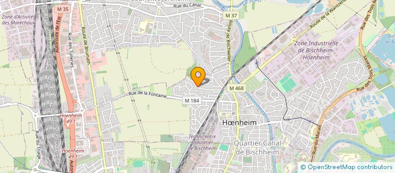 localisation de l'entreprise HAEVA CONSEIL  HNHEIM