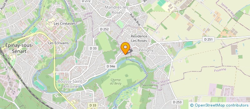 localisation de l'entreprise HAEVEN  BOUSSY-SAINT-ANTOINE